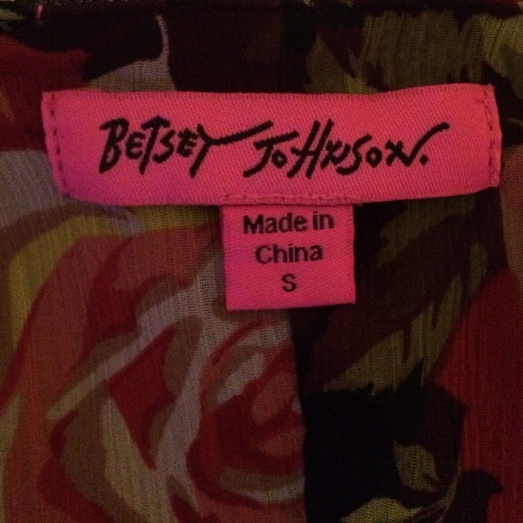 Betsey Johnson boho sleeve dress - Picture 4 of 4